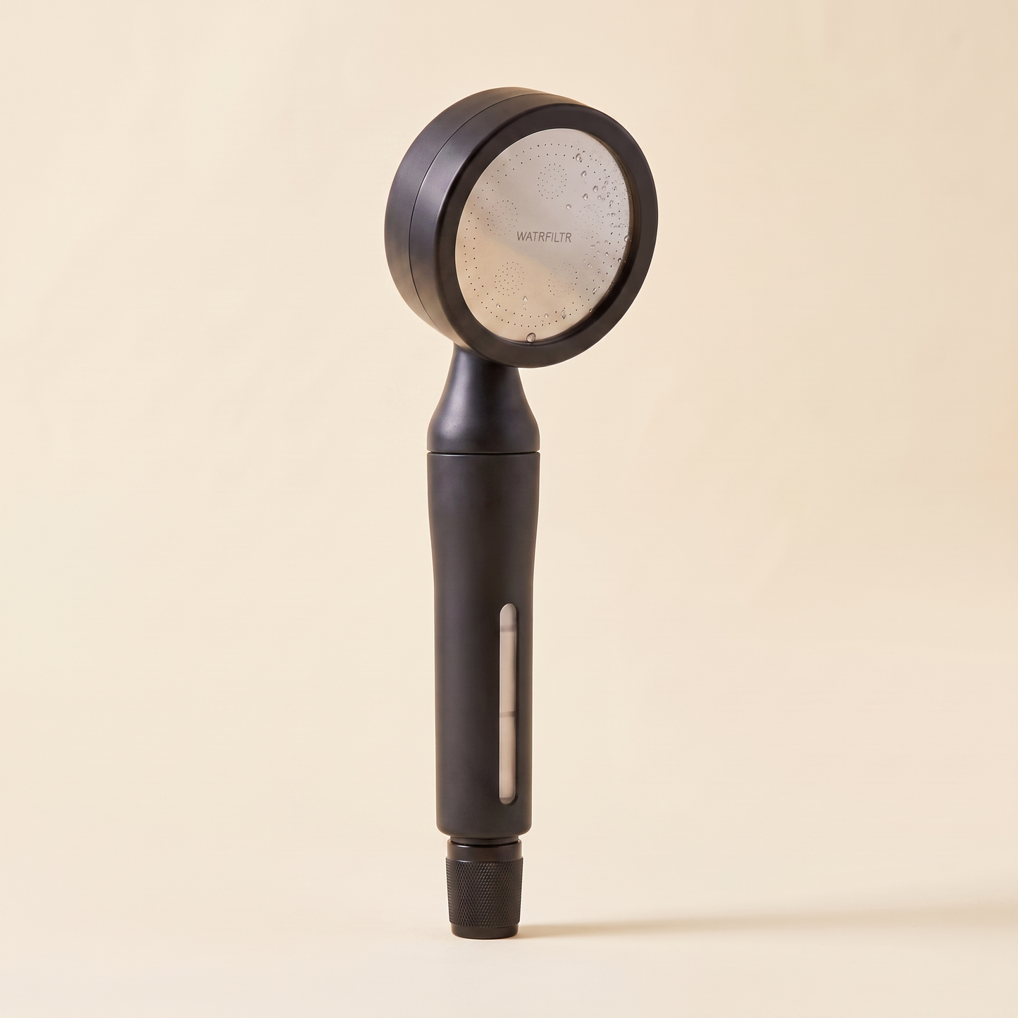 Pommeau de douche filtrant WATRFILTR noir