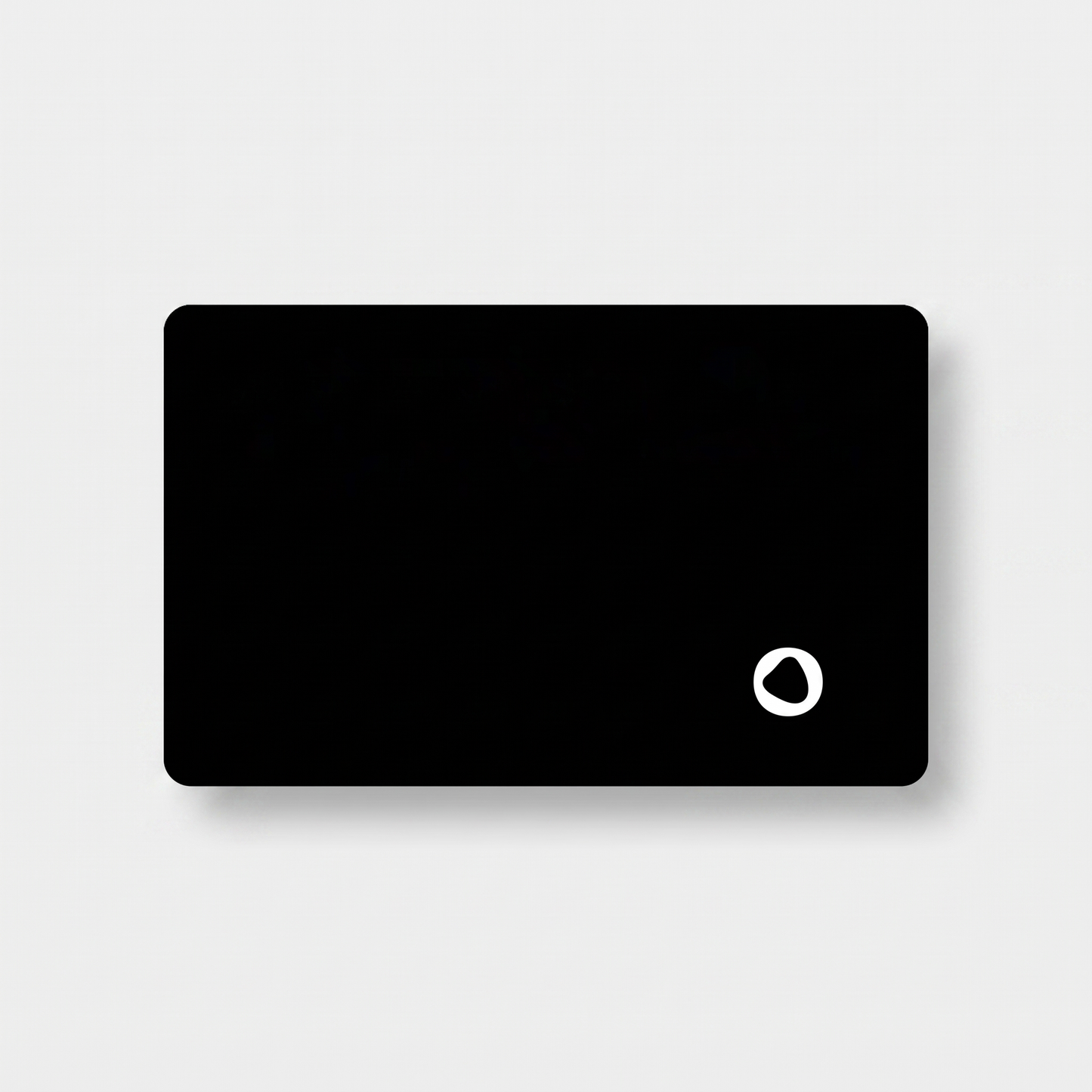 Black tracking card