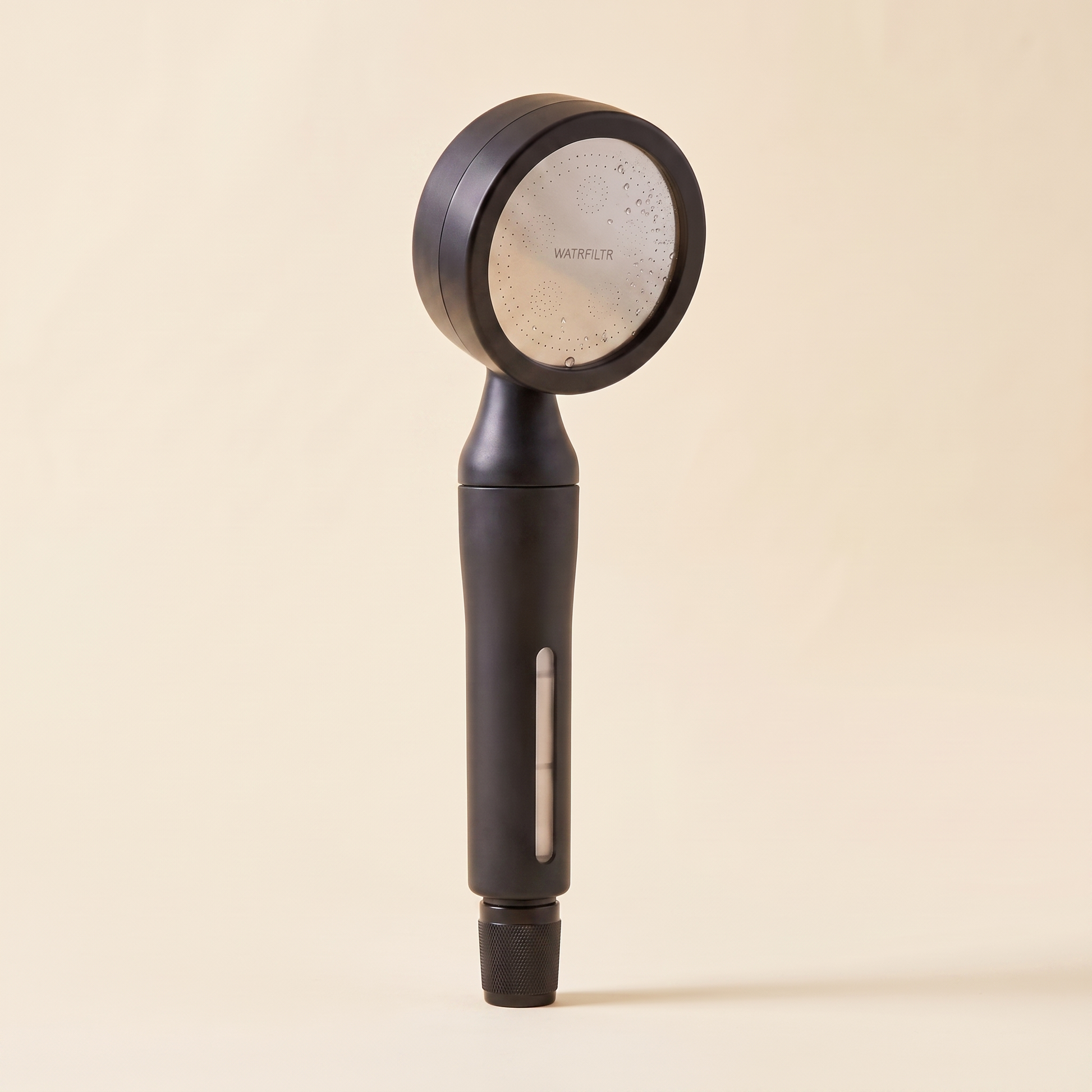 Pommeau de douche filtrant WATRFILTR noir